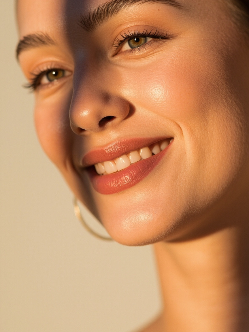 Editorial beauty portrait for Lip Blush